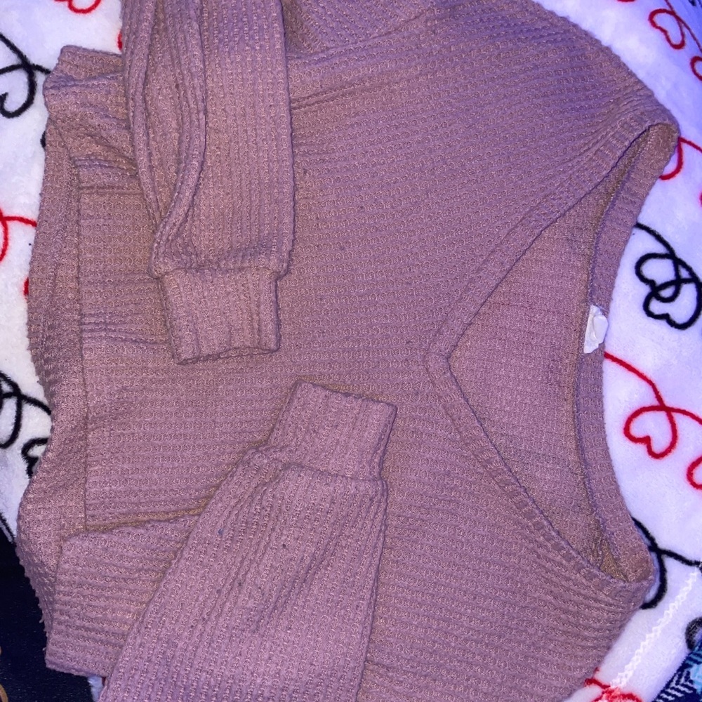 Garage Cropped Long Sleeve Top